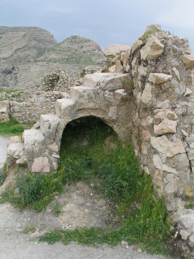 پلكانی در شهر بیشاپور