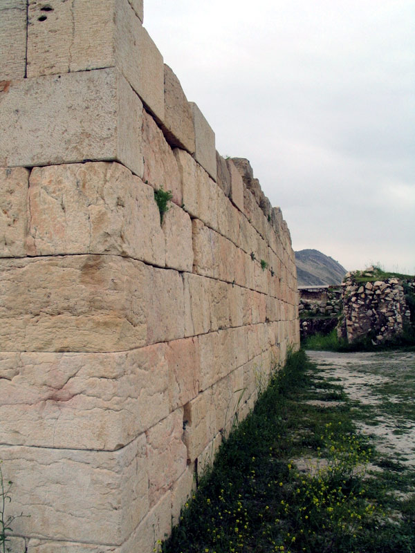 دیوار معبد آناهیتا بیشاپور