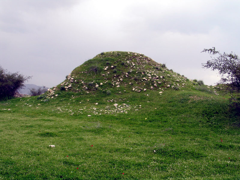 بنای حفاری نشده در بیشاپور 