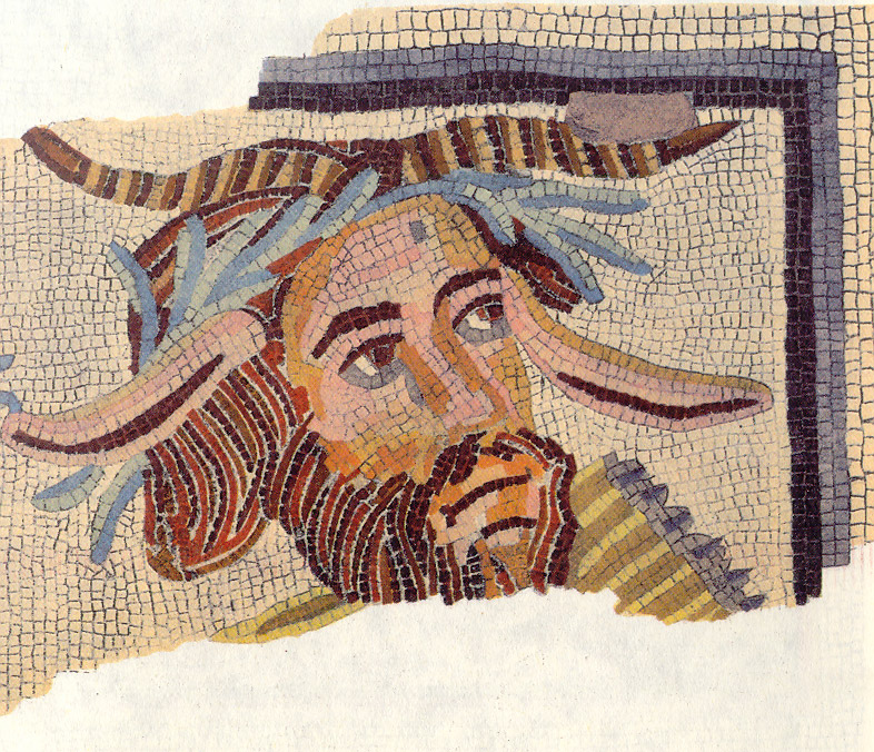 موزاییكهای تالار موزاییك  بیشاپور