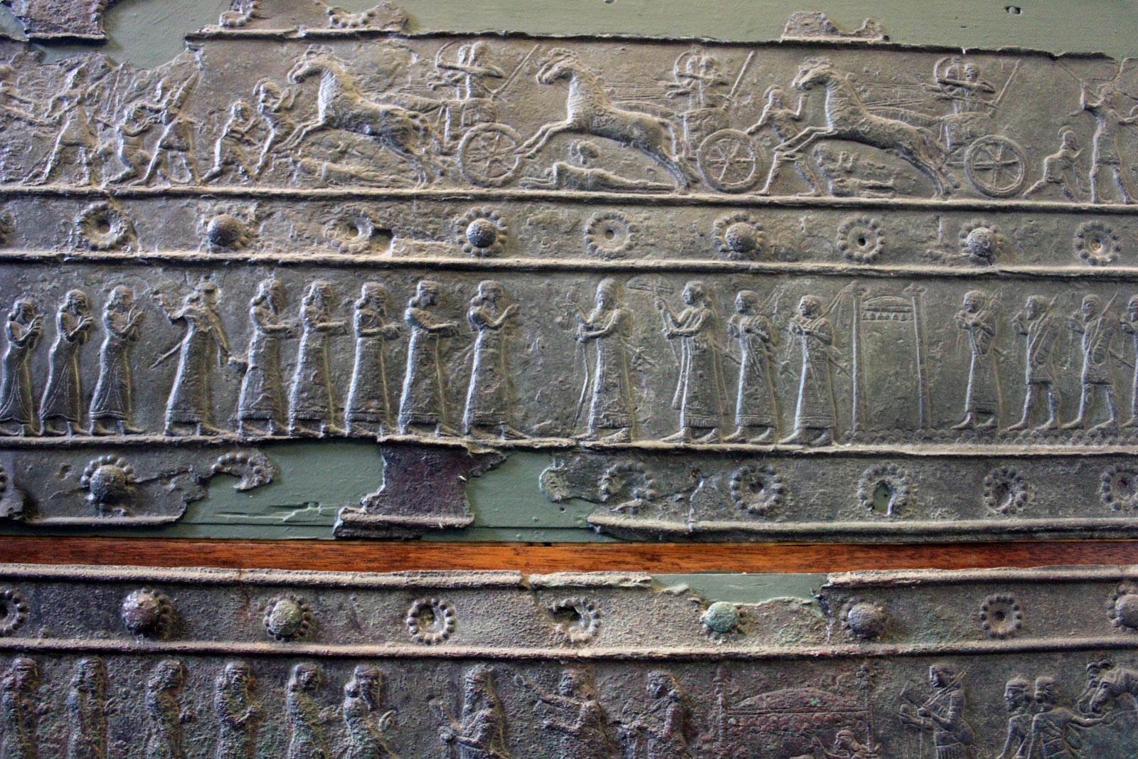 تزیینات شلمنسر سوم در بلوات