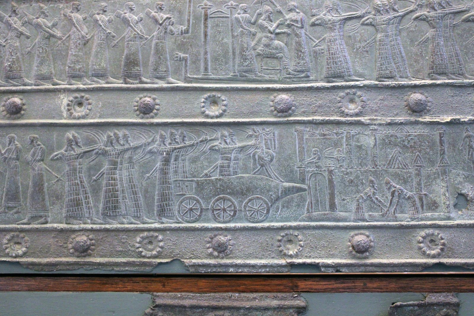 تزیینات شلمنسر سوم در بلوات