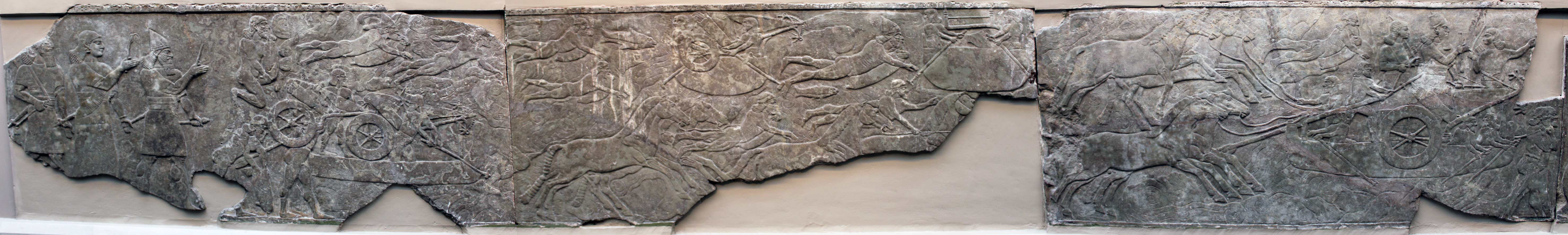 عبور آشوریان از رود