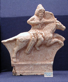 مجسمه اسب سوار اشکانی