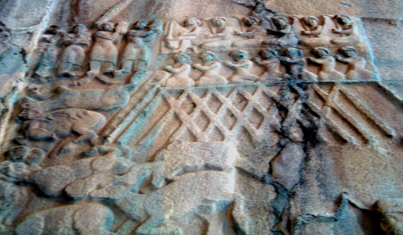 سنگ نگاره های تاق بستان